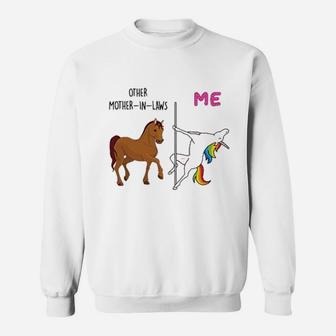 Othe Mother In Laws And Me Unicorn Sweat Shirt - Seseable