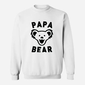 Papa Bear Best Grateful Dad Ever Sweat Shirt - Seseable