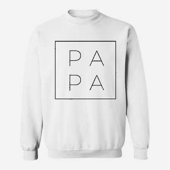 Papa Square, best christmas gifts for dad Sweat Shirt - Seseable