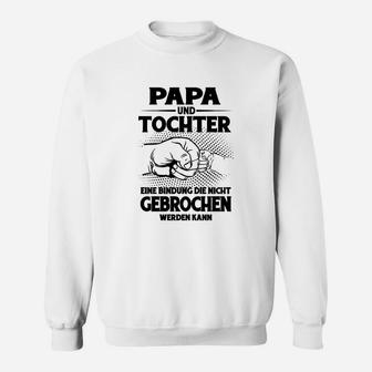 Papa und Tochter Bindung Sweatshirt, Unzerstörbare Liebe Tee - Seseable