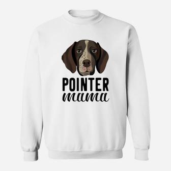 Pointer Mama Gsp Mama German Shorthaired Pointer Dog Sweat Shirt - Seseable