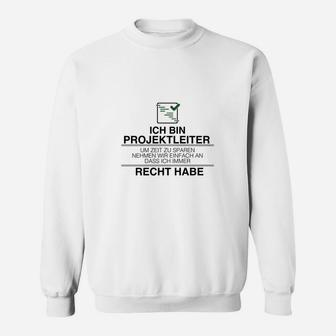 Projekttlitter-Hat Eintaucht Auf Weiß Sweatshirt - Seseable