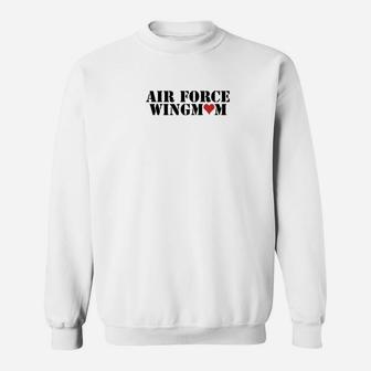 Proud Air Force Wing Mom Of An Airman 20246 Sweat Shirt - Seseable