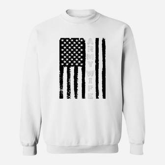 Proud Army Wife Military Wife Veterans Day Sweat Shirt - Seseable
