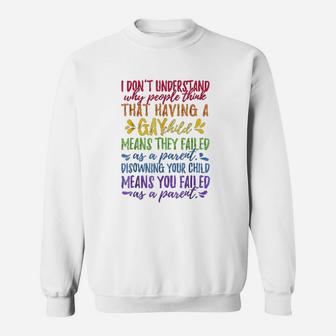Proud Parent Mom Dad Parenting Thoughtful Gifts For Mom Sweat Shirt - Seseable