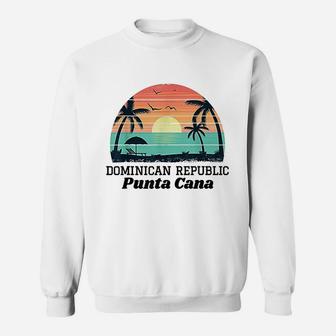 Punta Cana Beach Souvenir Dominican Republic Sweat Shirt - Seseable