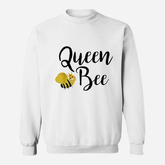 Queen Bee Fun Beehive Cute Beekeeping Gift Sweatshirt - Seseable