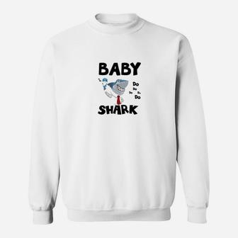 Retro Vintage Baby Sharks Sweat Shirt - Seseable