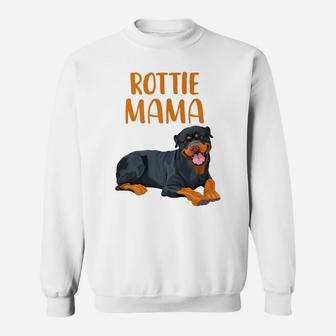 Rottie Mama Rottweiler Sweat Shirt - Seseable