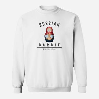 Russische Barbie Matroshka Puppe Sweatshirt - Seseable
