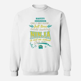Safety Engineer Sweat Shirt - Seseable