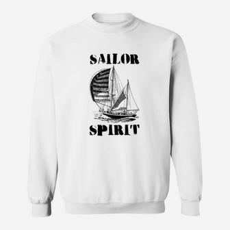 Sailor Spirit Sweatshirt - Perfekt für Segler und Bootsfans im Mittelmeer - Seseable