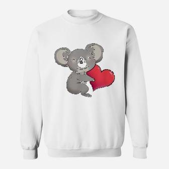 Save The Koalas Wildlife Animal Koala Bear Sweat Shirt - Seseable