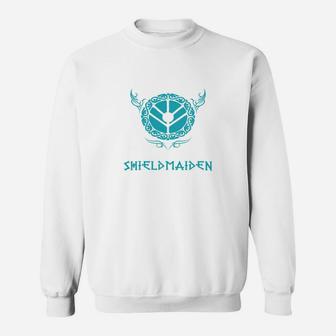 Shieldmaiden Lagertha T-shirt Norse Viking Design Sweat Shirt - Seseable