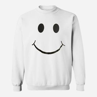 Smiling Face | Cute, Positive, Happy Smile Fun Sweat Shirt - Seseable