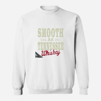 Smooth As Tennessee Whiskey Mens Sweat Shirt - Seseable