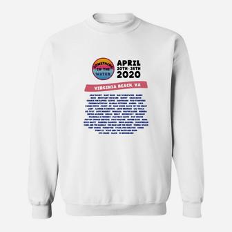 Something In The Water Virgina Beach 2020 Lineup T-shirt Sweatshirt - Seseable