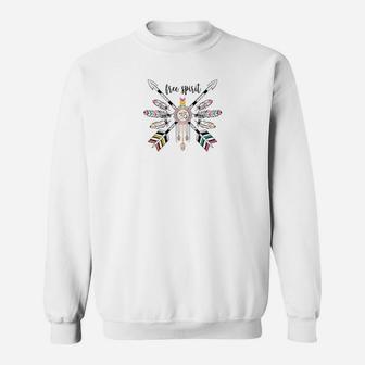 Spirituelles Outfit Free Spirit Shirt Sweatshirt - Seseable