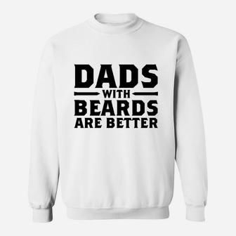 St Patricks Dads With Beards Are Better Sweat Shirt - Seseable