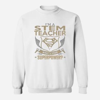 Stem Teacher Sweat Shirt - Seseable