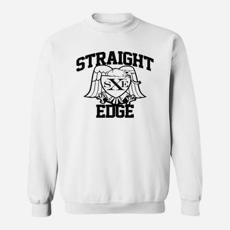 Straight Edge Sweat Shirt - Seseable