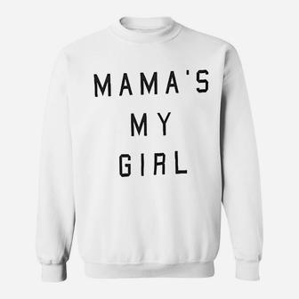 Summer Outfits Toddler Baby Boy Mama Is My Girl Sweat Shirt - Seseable