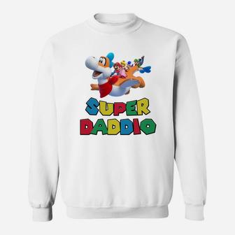 Super Daddio Shirt Father Day Gift Funny Sweat Shirt - Seseable