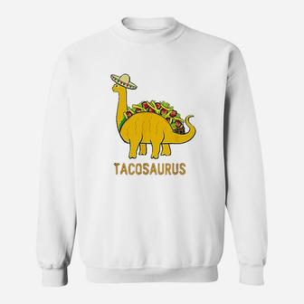 Tacosaurus Cinco Funny Taco Dinosaur Gift Sweat Shirt - Seseable
