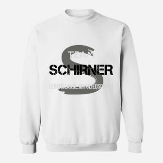 Team Schreiner Motto Sweatshirt, Handwerker Slogan in Weiß - Seseable