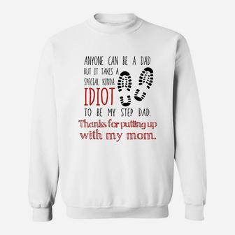 Thank You Stepdad Stepfather, best christmas gifts for dad Sweat Shirt - Seseable