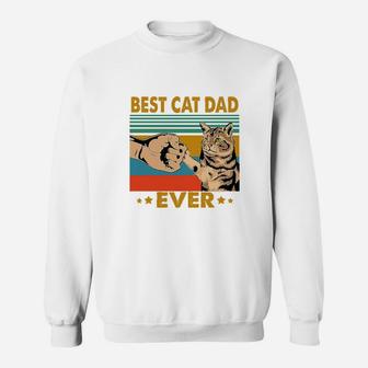 The Cat Dad Ever Sweat Shirt - Seseable