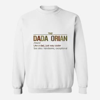 The Dadalorian Definition Like A Dad Just Way Cooler Classic Sweat Shirt - Seseable