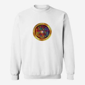 The Flower Of Life Sweat Shirt - Seseable