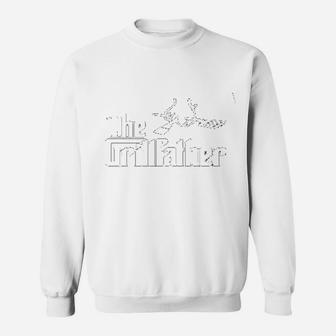 The Grill Father Funny, dad birthday gifts Sweat Shirt - Seseable