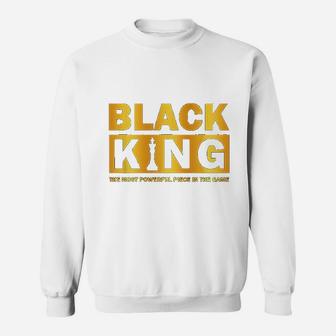 The Most Powerful Piece In The Game Black King Sweat Shirt - Seseable