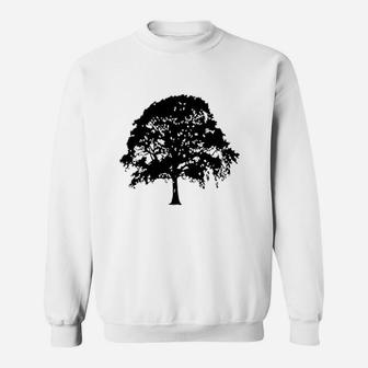 The Spunky Stork Father And Daughter Son Oak Tree Acorn Daddy And Me Matching Sweat Shirt - Seseable