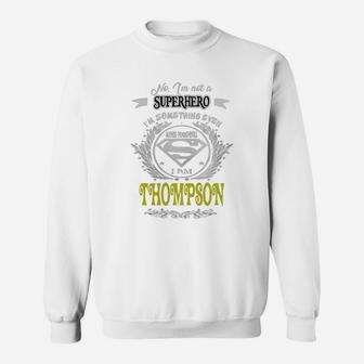 Thompson Superhero Thompson Sweat Shirt - Seseable