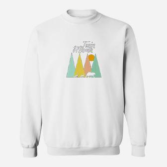 Twin Mom Mama Bear Sweat Shirt - Seseable