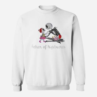 Two Girl Father Of Nightmares, best christmas gifts for dad Sweat Shirt - Seseable
