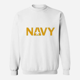 United States Navy Aviation With F35 Jet Sweat Shirt - Seseable