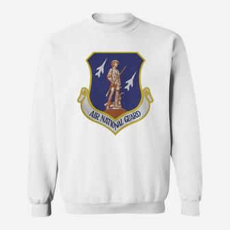 Us Air National Guard Military Sweat Shirt - Seseable