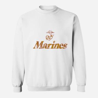 Us Marine Corps Sweat Shirt - Seseable