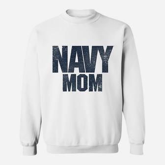 Us Navy Mom Sweat Shirt - Seseable