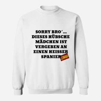 Verbiges Ein Einen Heiser-Spanier- Sweatshirt - Seseable