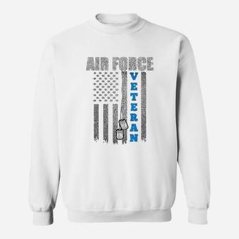 Veteran Us Air Force American Flag Sweat Shirt - Seseable