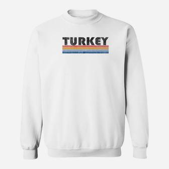 Vintage 1980s Style Turkey Sweat Shirt - Seseable