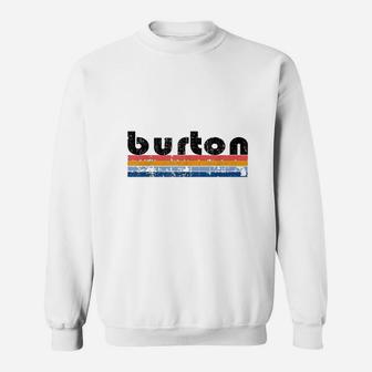 Vintage 80s Style Burton Mi Sweat Shirt - Seseable