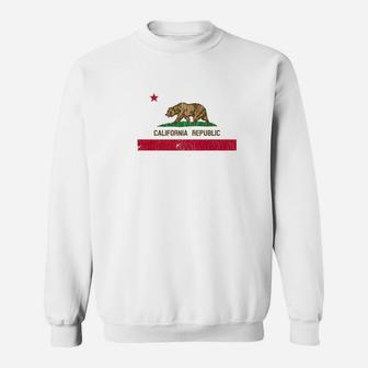 Vintage California Bear Republic State Flag 1846 Sweat Shirt - Seseable
