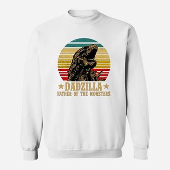Vintage Dadzilla Father Of The Monsters Shirt Sweat Shirt - Seseable