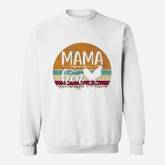 Vintage Farm Mama Hen Chicken Vintage Farm Mama Hen Chicken Great Gifts For Mom Sweat Shirt - Seseable